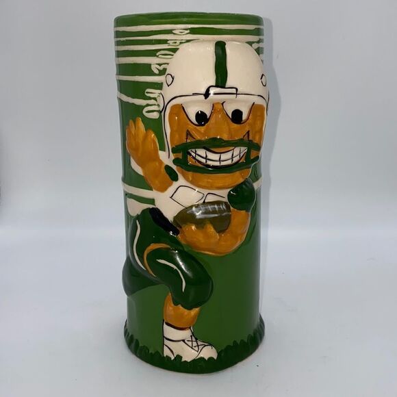 University of Hawaii Football Player Tiki Mug - Picture 1 of 10